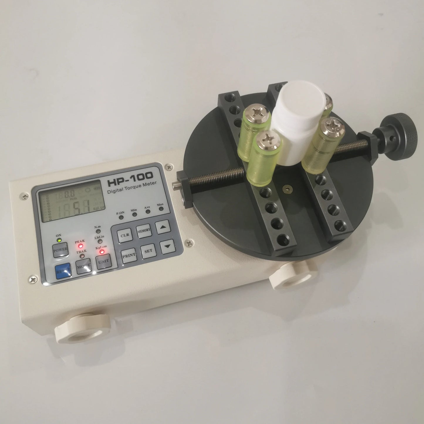 HP100 Digital Bottle Cap Torque Tester | Torque Meter 100kgf.cm /