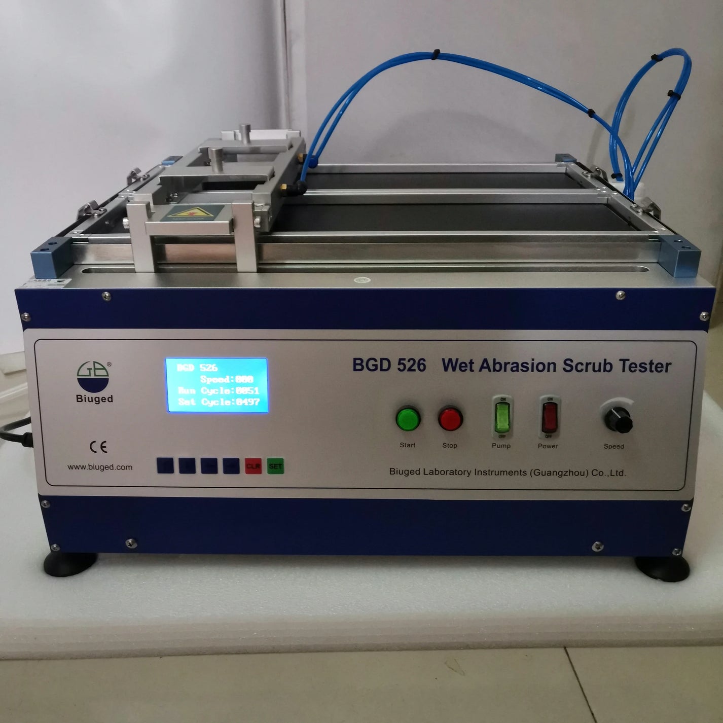 BGD 526 Wet Abrasion Scrub Tester Paint Coating Washability & Abrasion Testing Machine product image 2