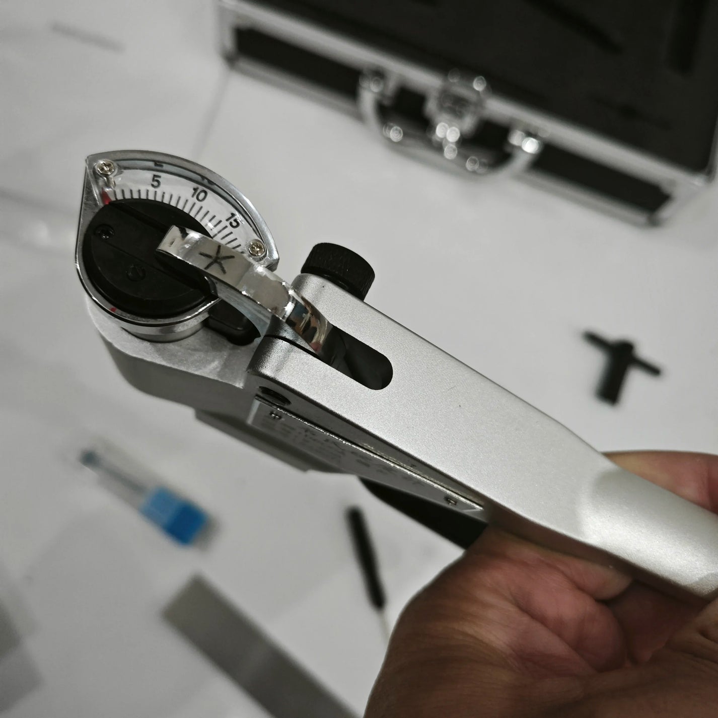W-20 / W-20A / W-20B Portable Webster Hardness Tester | Clamp-Type Aluminum Alloy Hardness product image 4