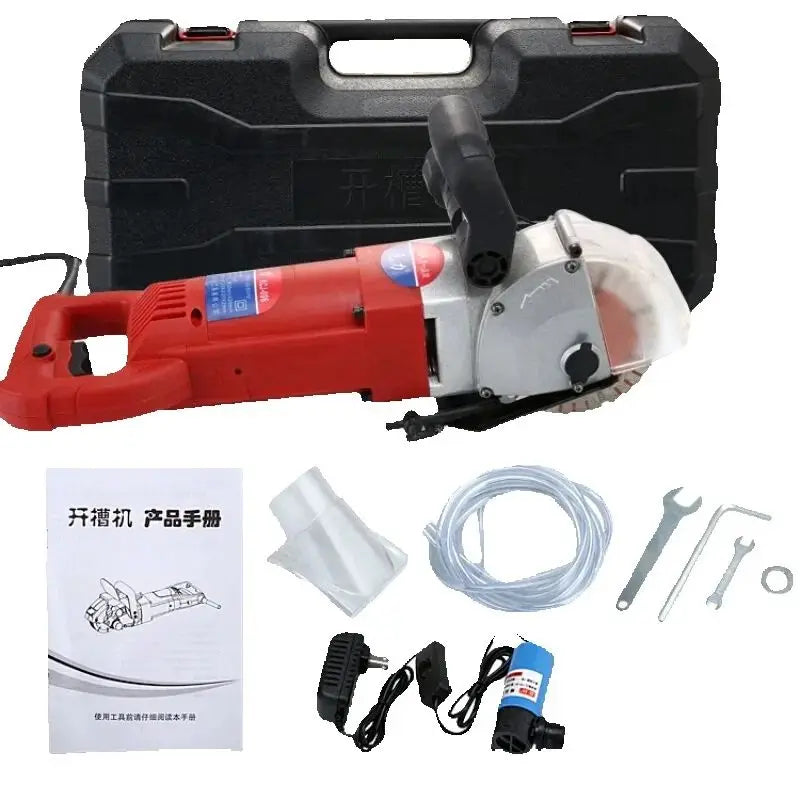 220V Electric Wall Chaser 4500W Groove Cutting Machine | Concrete