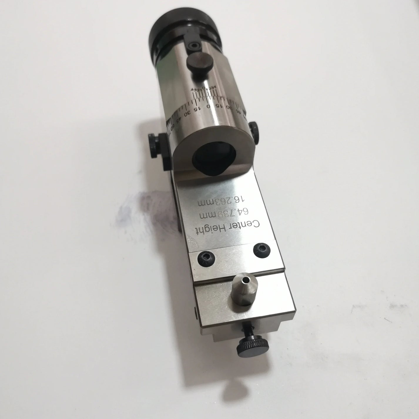 KT50 grinding wheel dresser front view with optical viewing lens