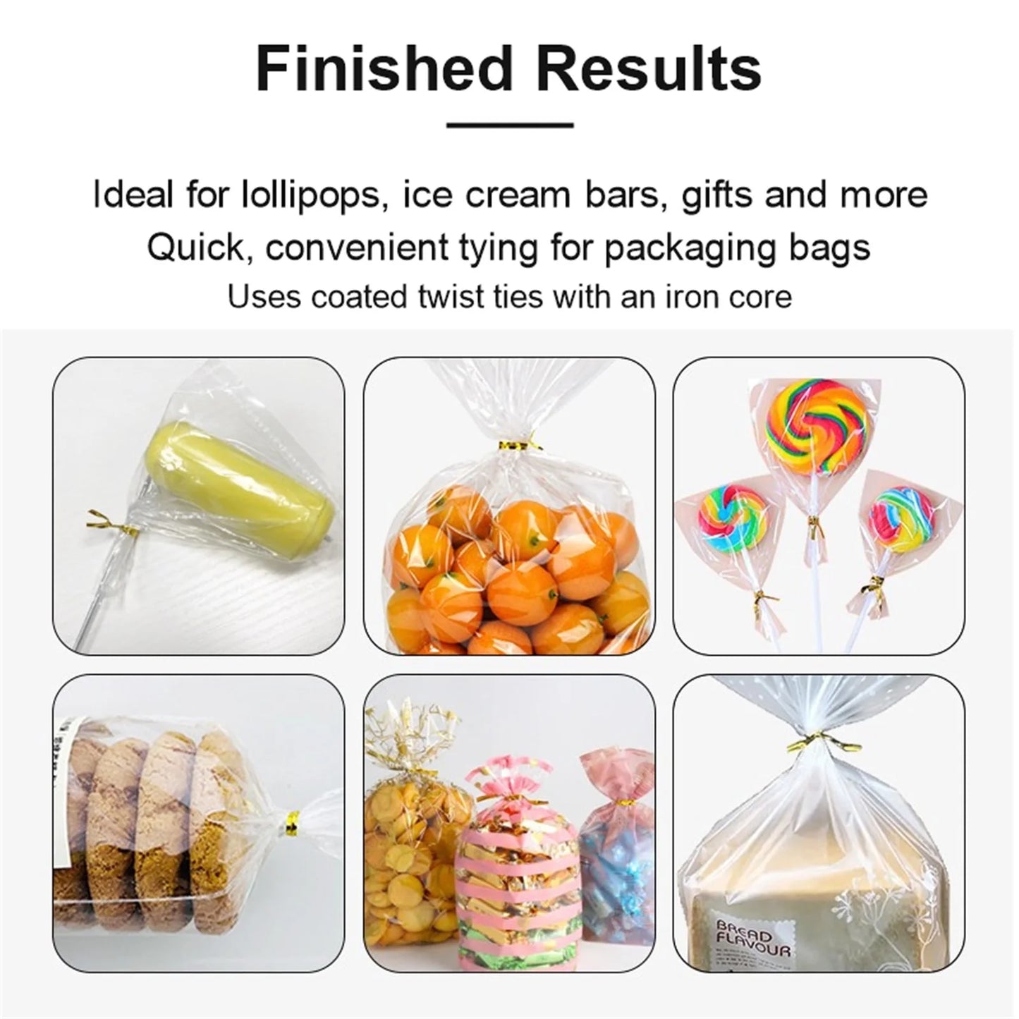 Automatic Wire Tying Machine 2-15mm Vertical Gold Wire Binder for Bread Bags Lollipop Fruit product image 2