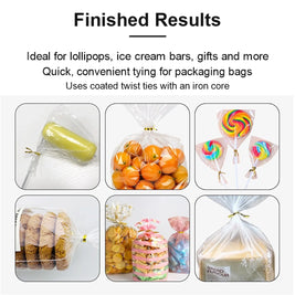 Automatic Wire Tying Machine 2-15mm Vertical Gold Wire Binder for Bread Bags Lollipop Fruit product image 2