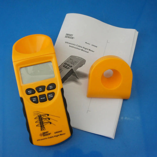 Smart Sensor AR600E Digital Ultrasonic Cable Height Meter | 3–23m