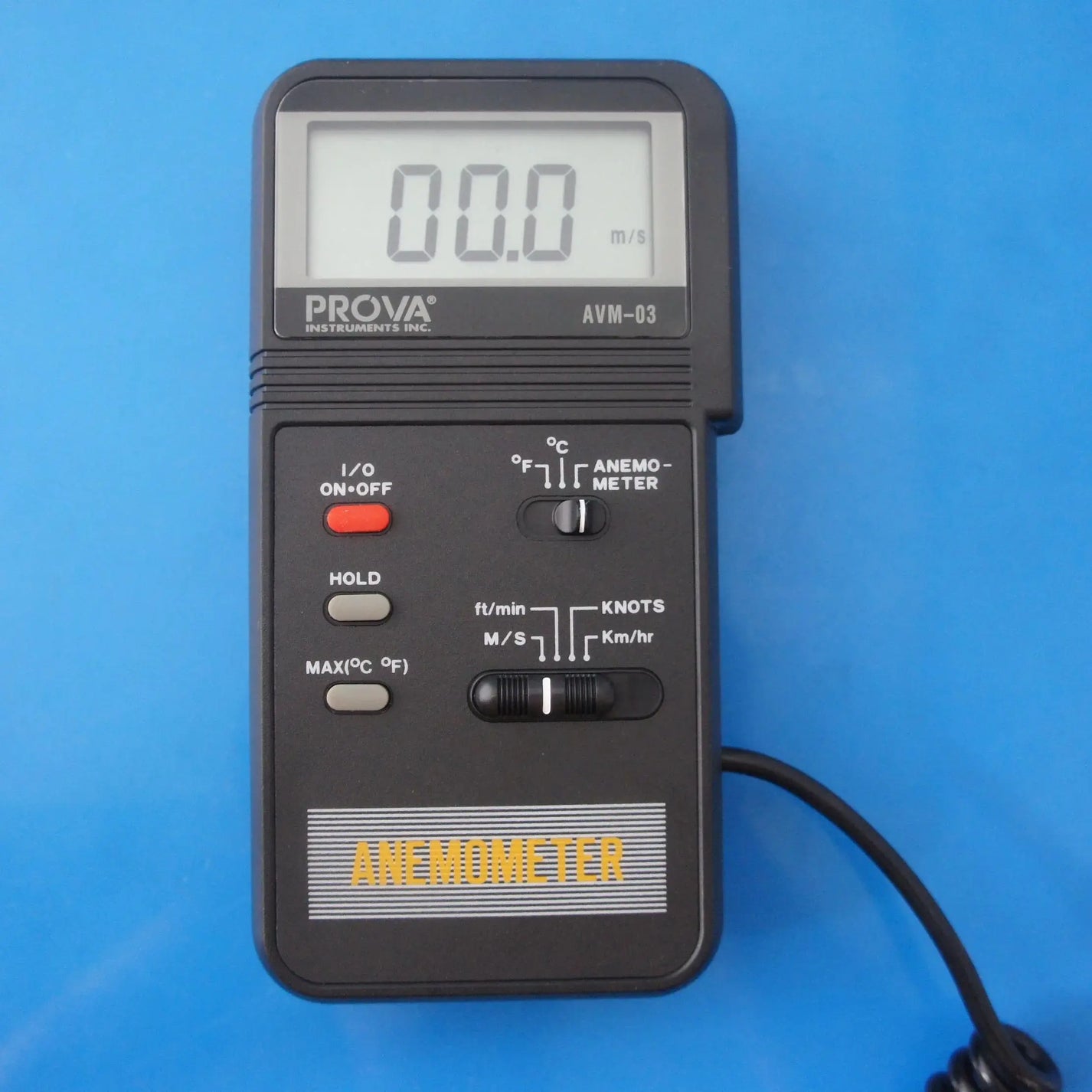 TES AVM-03 Digital Anemometer | Air Flow Meter Wind Speed Gauge 0.0–45m/s product detail image 4