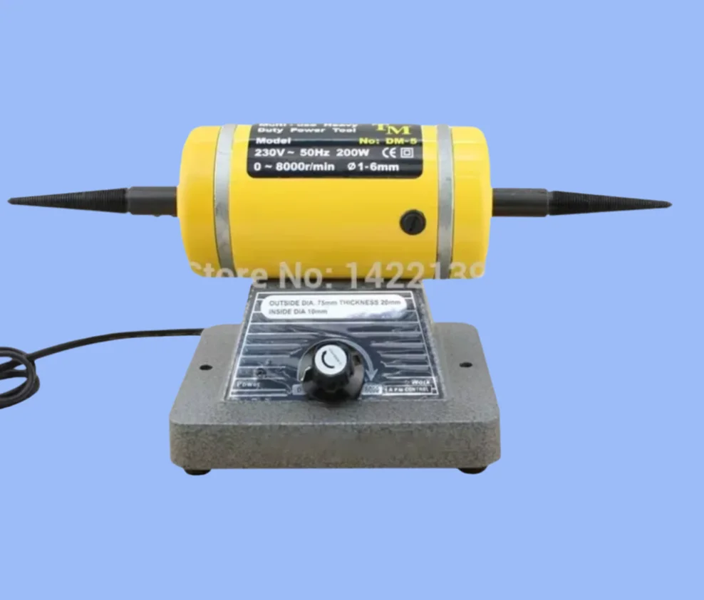 Variable Speed Bench Lathe Polishing Machine Jewelry Buffing Motor