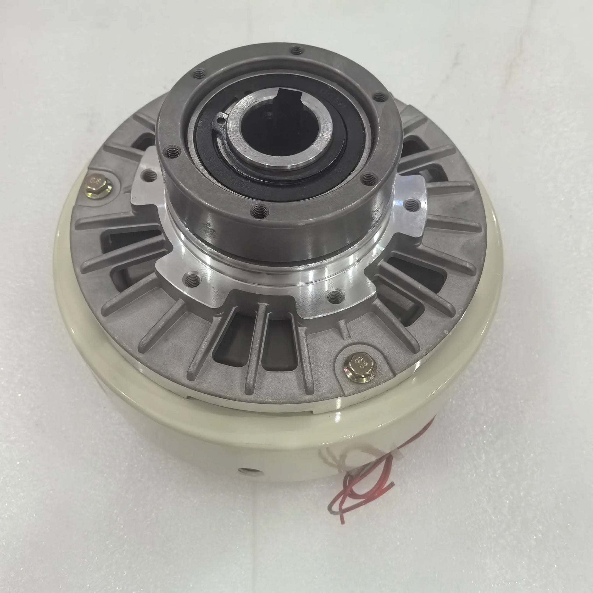 DC24V Magnetic Powder Clutch Hollow Shaft 6Nm 12Nm 25Nm for Tension Control Winding Printing product image 2