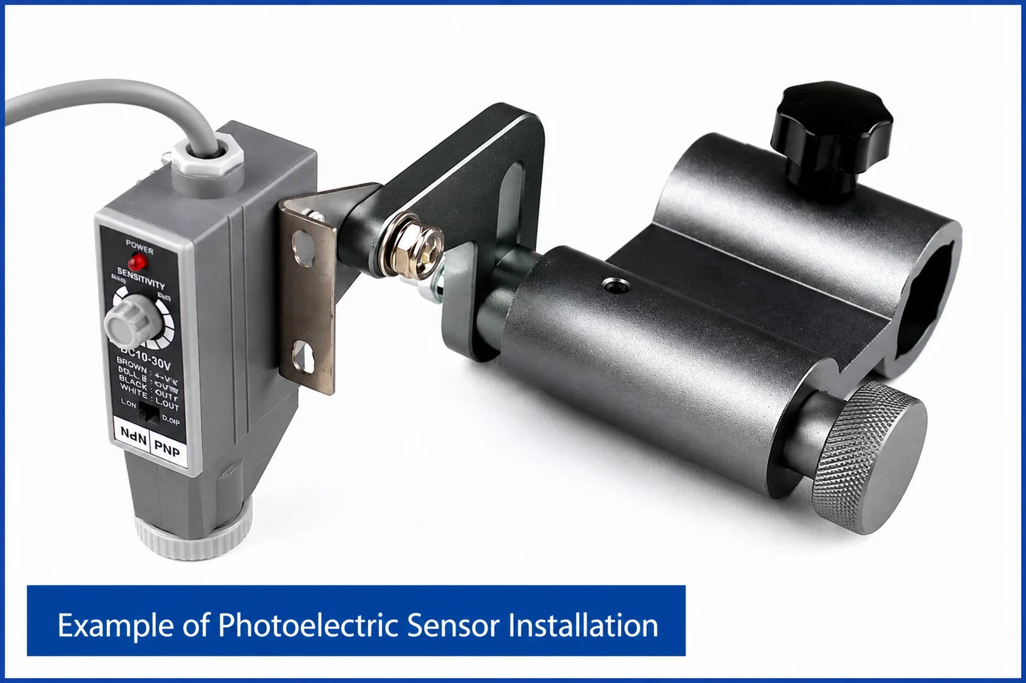 PS-400S US-400S ZPS-2 EPC Web Guide Sensor Mount Bracket Adjustable Holder for Ultrasonic product image 3