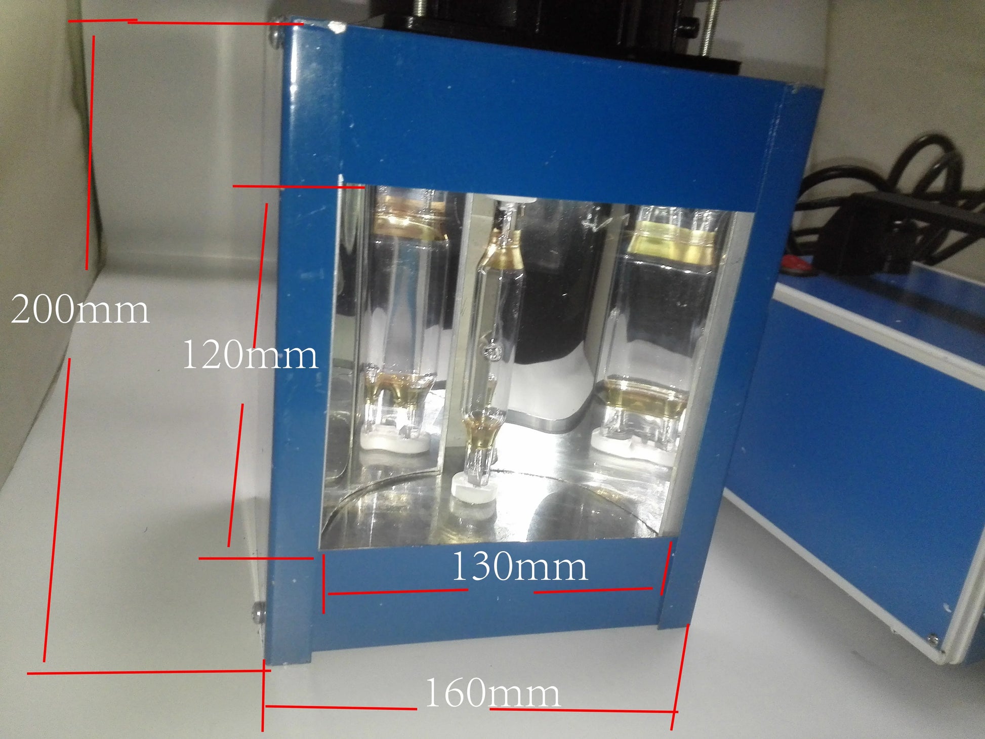 Portable UV Light Curing Machine 400W 365nm Nail Gel Resin Printer Glue UV Lamp for product image 4