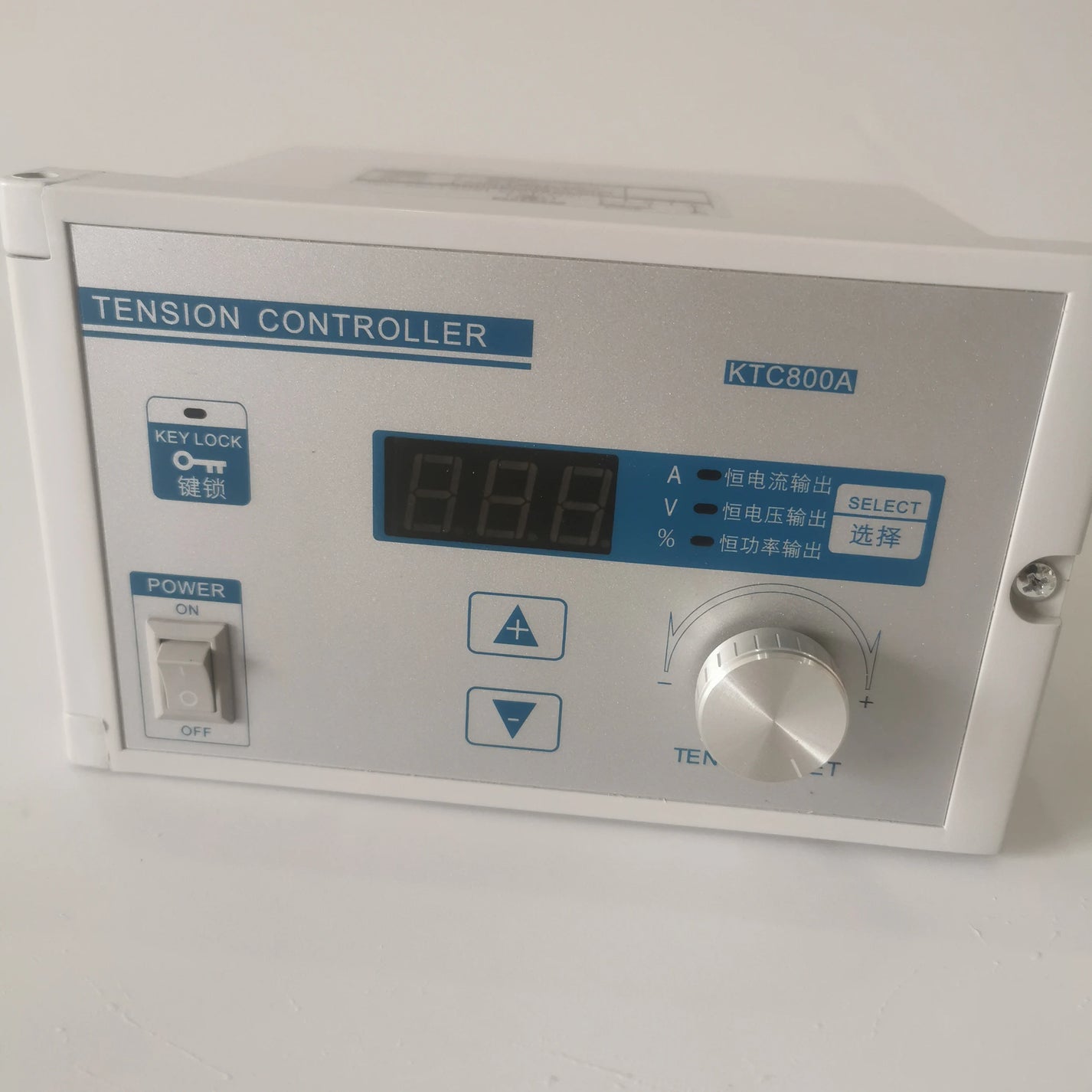 KTC800A 24V magnetic powder brake clutch controller front view