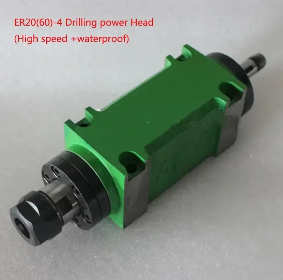 ER20 Spindle Power Head 5000-6000RPM Waterproof 60mm Electric Spindle Unit for Boring product detail image 9