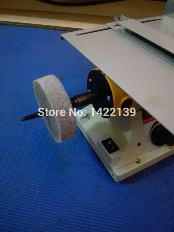 Multifunctional Mini Lathe Machine Electric Grinder Polisher Driller for Metal Wood Plastic product image 2