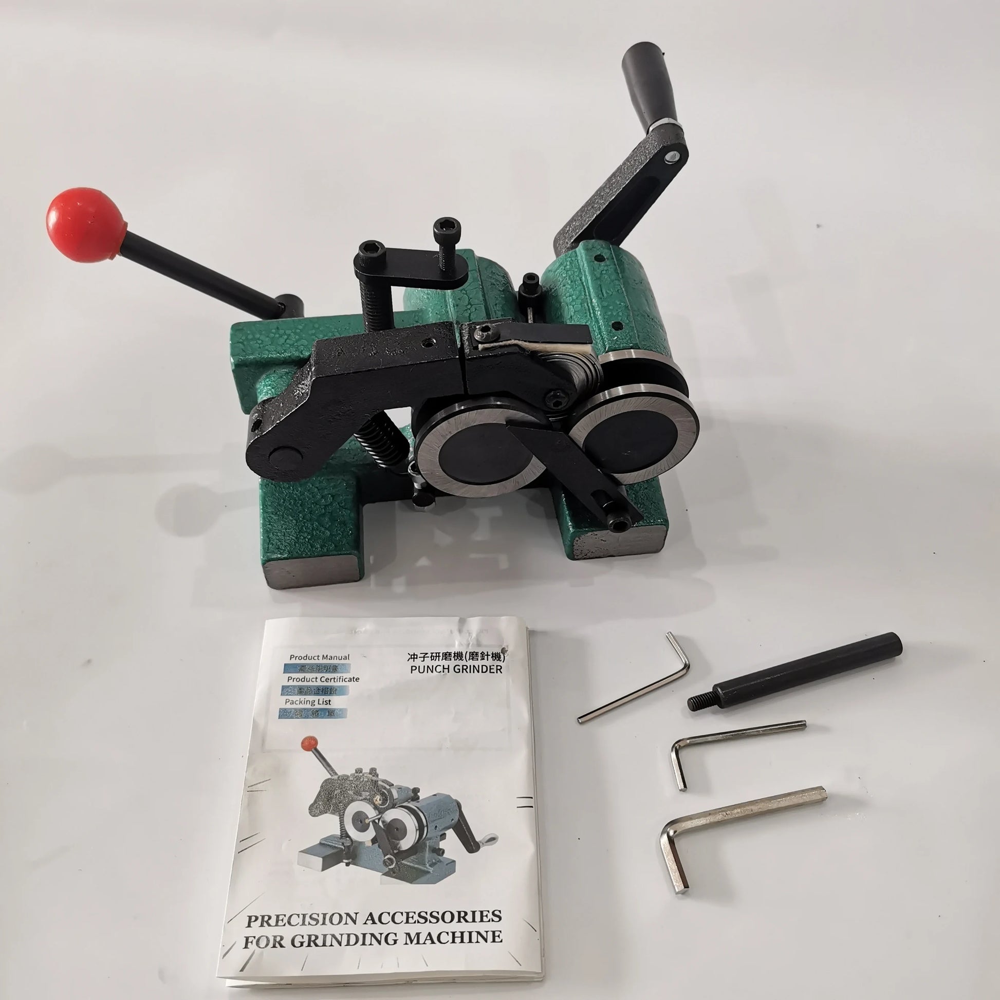 New Precision Manual Punch Grinder Machine 1.5–25mm Former Grinding Tool 0.008mm Accuracy product detail image 2