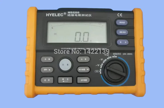 MS5205 Digital Insulation Tester Megohm Meter DC 250/500/1000/2500V