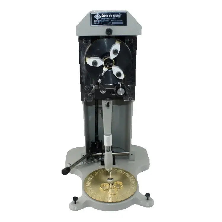 Inside Ring Engraving Machine with Two Faces | Standard Letter Block