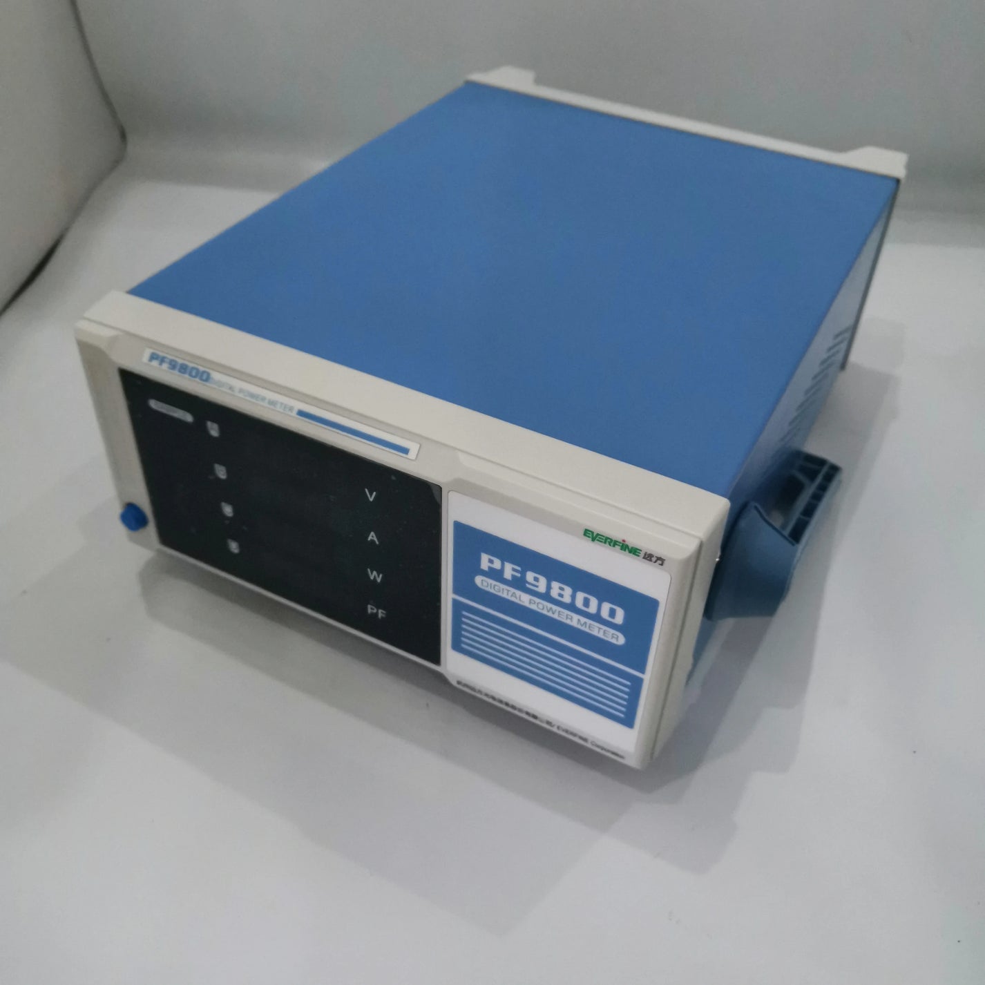 PF9800 electrical power analyzer display and controls detail