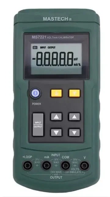 MS7221 Voltage Current Calibrator Source Meter 0–10V 0–24mA Volt/mA Signal Generator Output product image 2