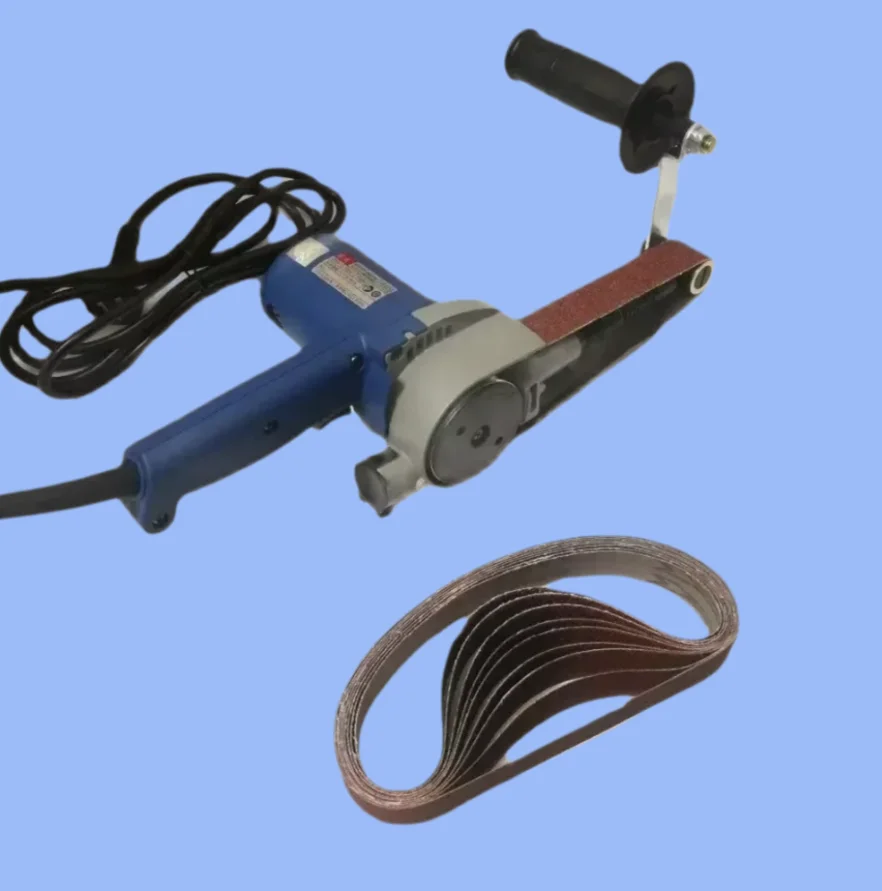 220V 550W Variable Speed Belt Sander Grinder Polisher 30×533mm