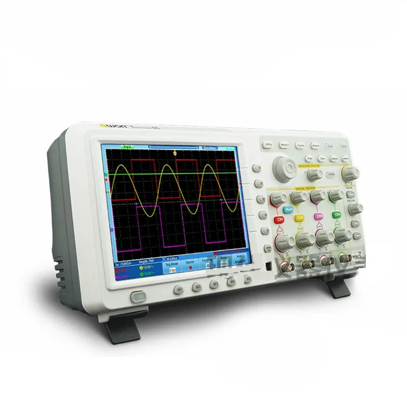 OWON TDS8104 Digital Oscilloscope 100MHz 2GS/s 4 Channels 7.6Mpts Touch Screen Storage Scope product image 3