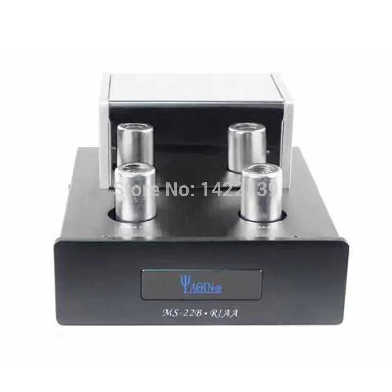 MS-22B Tube Phono Preamplifier HiFi Phono Stage Preamp with 12AX7B×2 Vacuum Tubes for product image 2