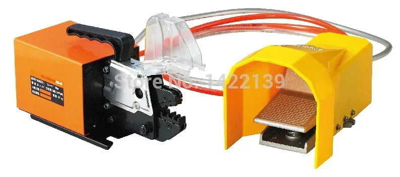 Pneumatic Air Powered Wire Terminal Crimping Machine Mobile Cable Connector Crimper Tool product image 2