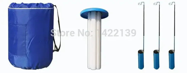 New 10L Liquid Nitrogen LN2 Storage Tank Cryogenic Dewar Container with Canisters Strap for product image 3