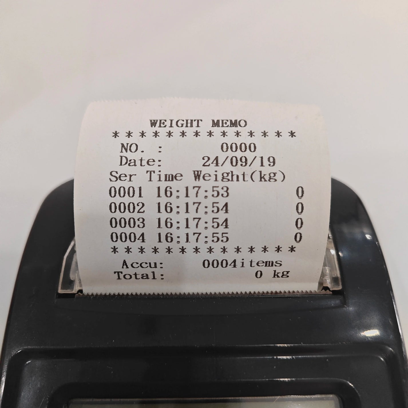 Handheld wireless weight display for 5T crane scale