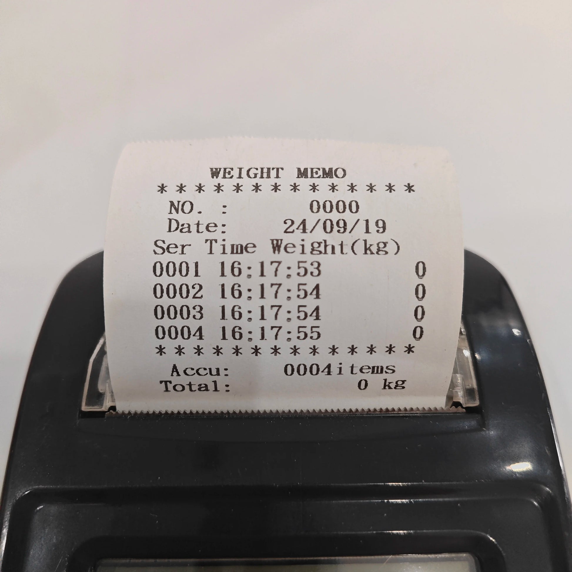 Handheld wireless weight display for 5T crane scale