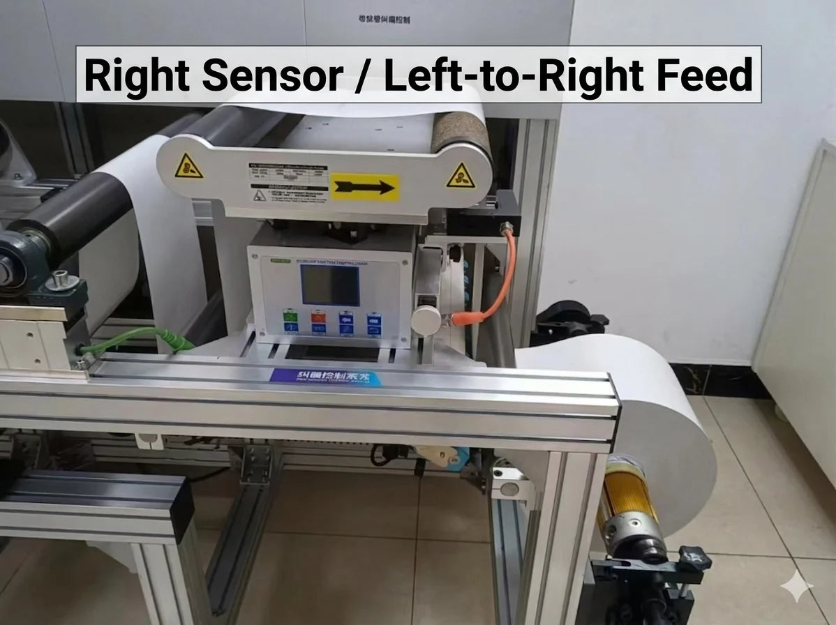 PG400A Servo Web Guiding System 400mm Roller, EPC LPC Edge Position Controller with product image 8