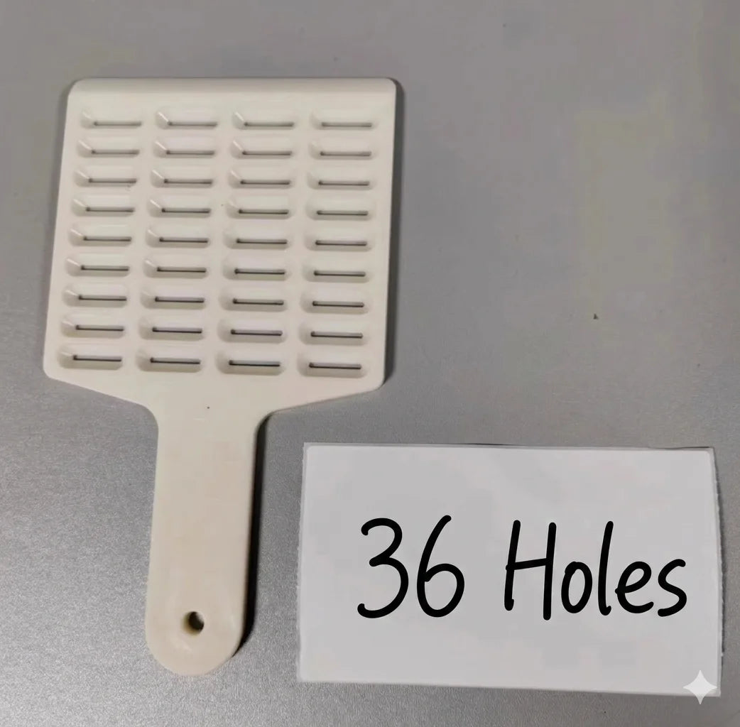 Capsule Counting Tray 10-200 Holes Manual Counter Board for 00# 0# 1# 2# 3# Capsules Lab product image 12