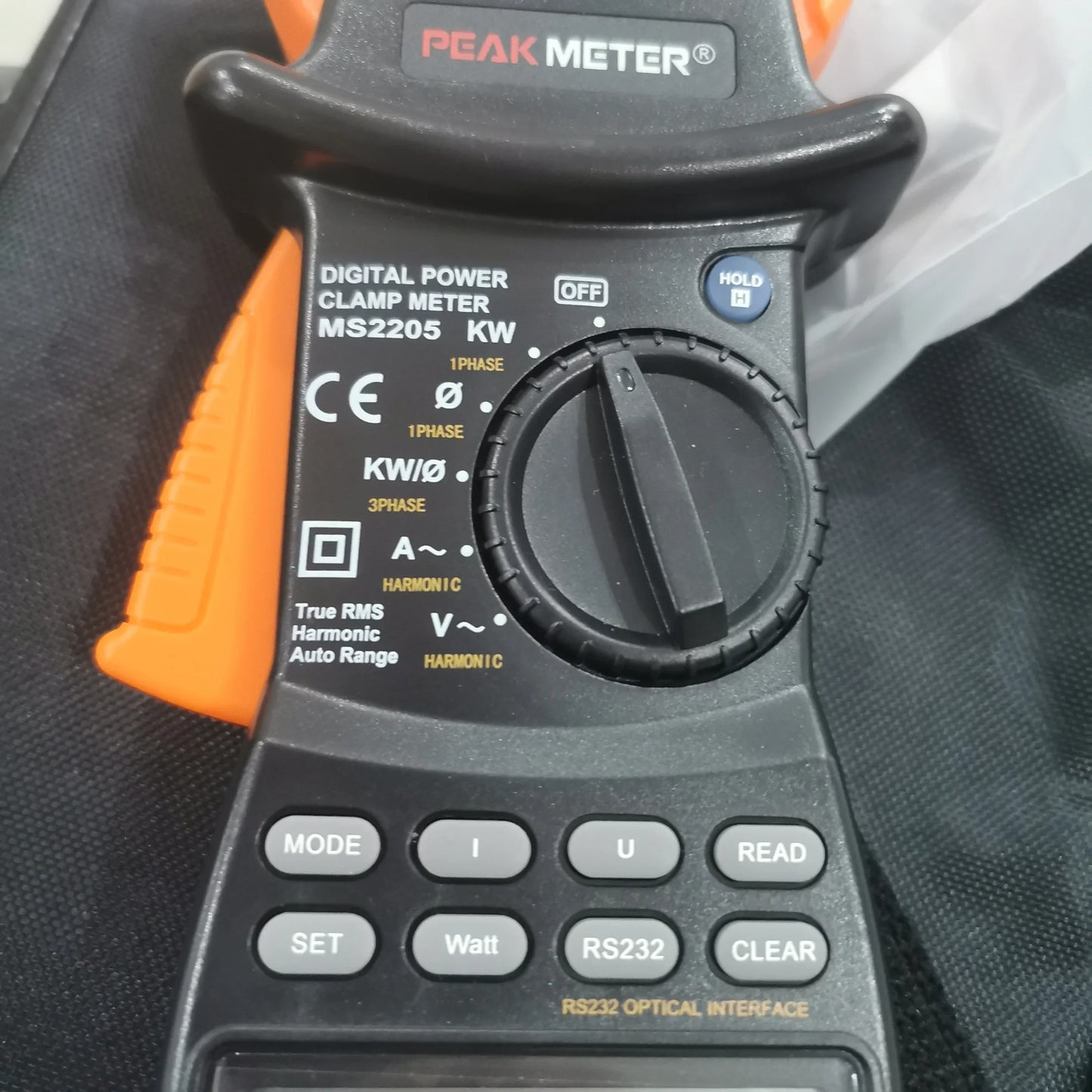 MS2205 3-Phase Harmonic Power Clamp Meter | Harmonic Power Tester with RS232 Interface product image 3