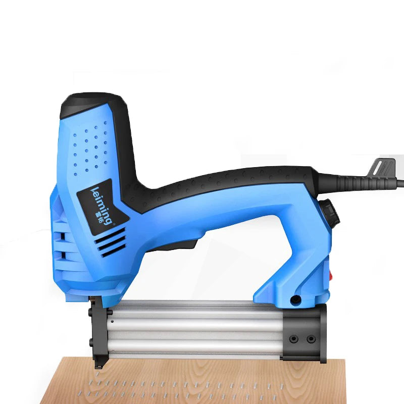 220V Electric Nail Gun U-Type Dual-Use Staple Gun Woodworking Power Tool for Furniture and product detail image 3
