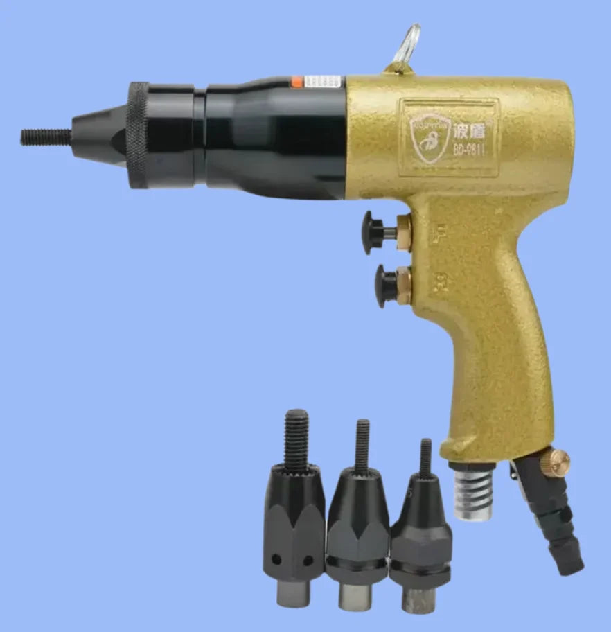 Pneumatic Air Nut Riveter Pulling Tool M5 M6 M8 M10 Rivet Puller Gun