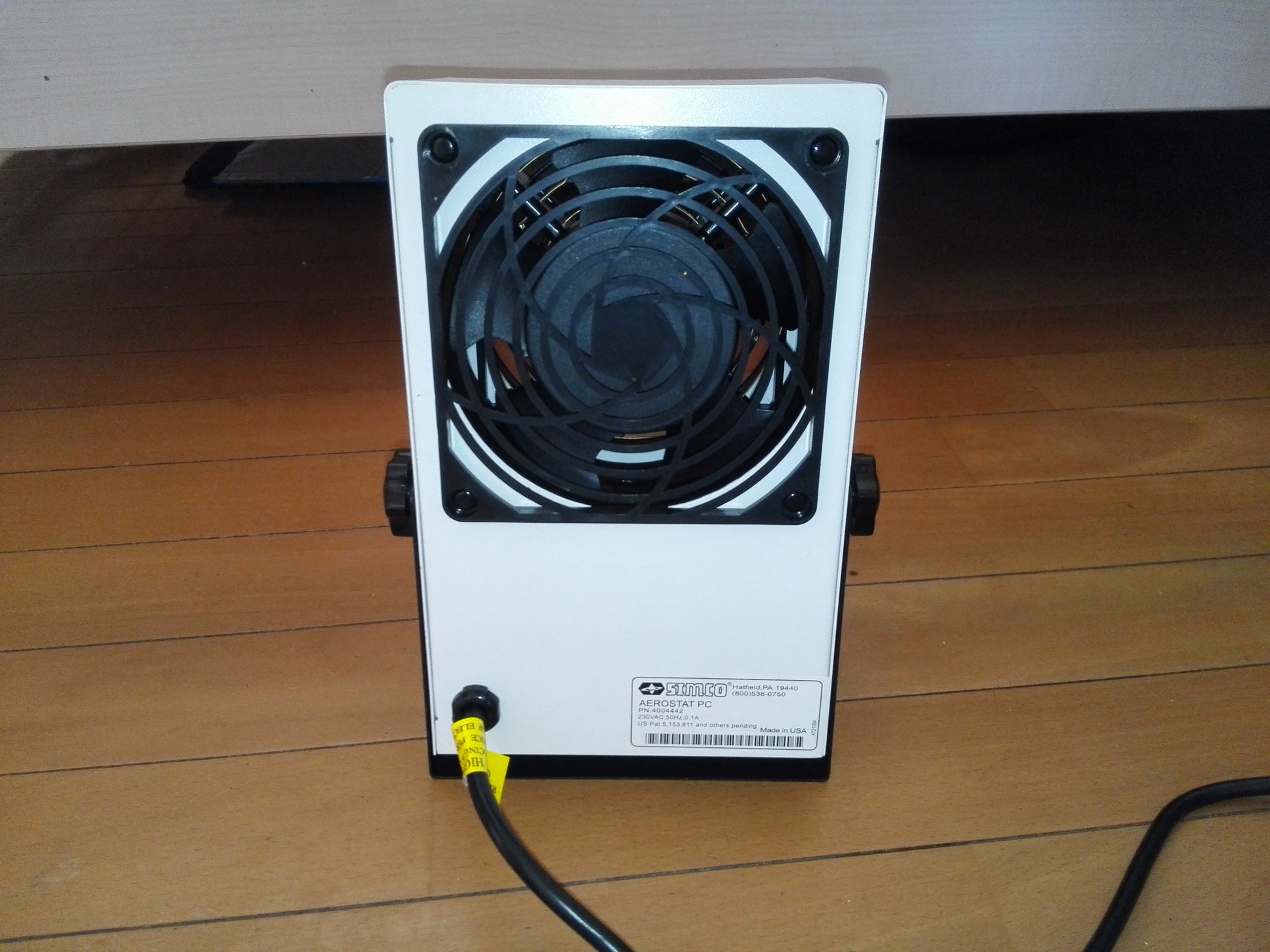 New Aerostat Ionizing Air Blower Fan | Anti-Static Ionizer Fan for ESD Workbench 110V / 220V product image 3