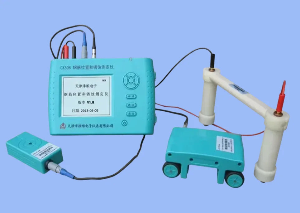 GX50B Multifunctional Rebar Locator Detector 6–50mm Concrete Rebar