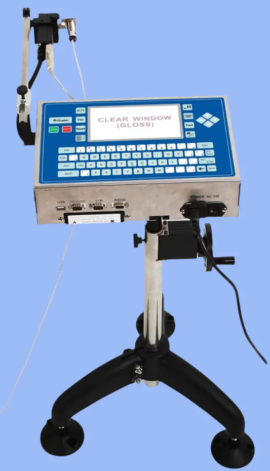 Industrial Inkjet Date Code Printer for Plastic Bottles Automatic