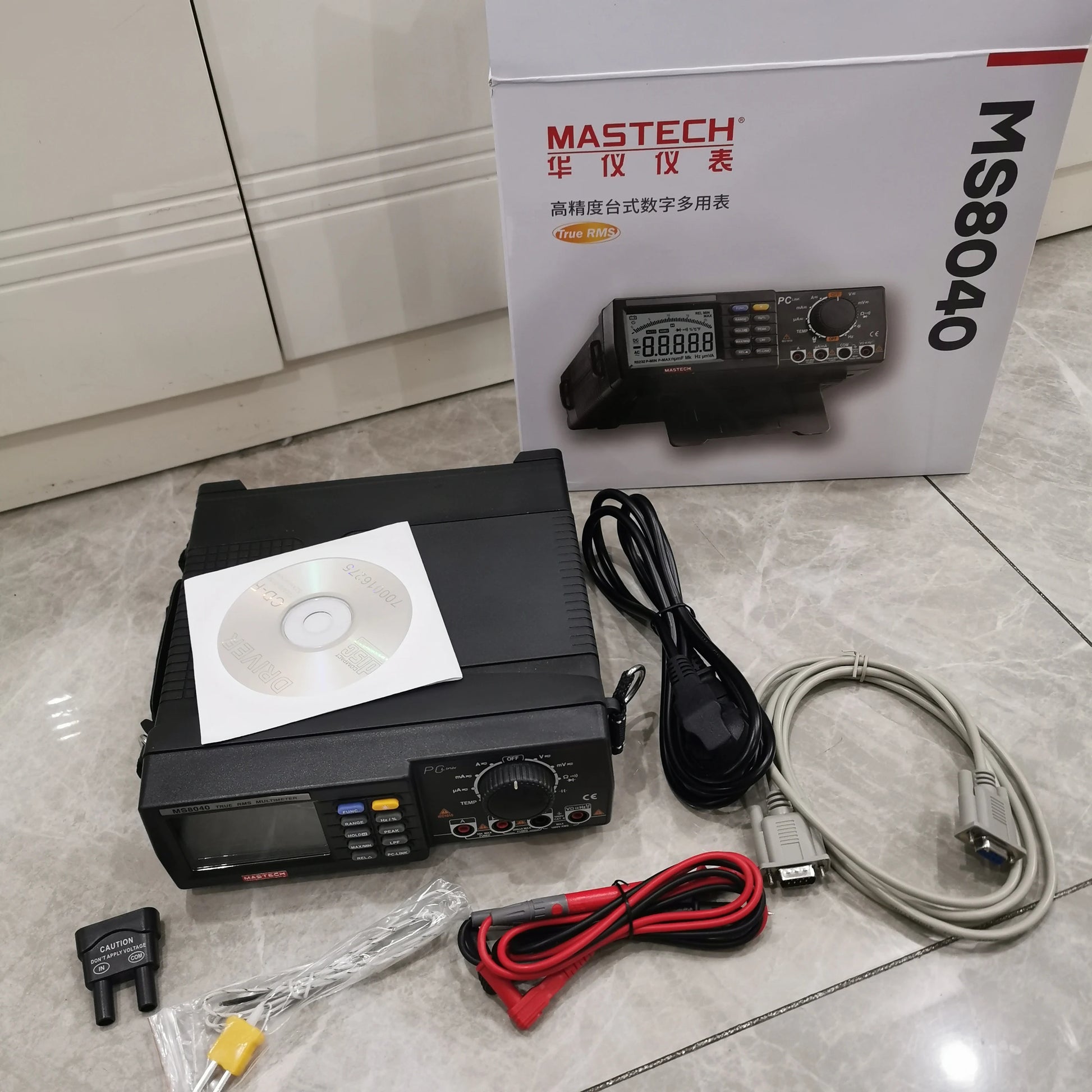 Bench MS8040 True RMS DMM Multimeters 22000 Counts Auto Ranging w/Cap. Freq.Temperature Test product image 4