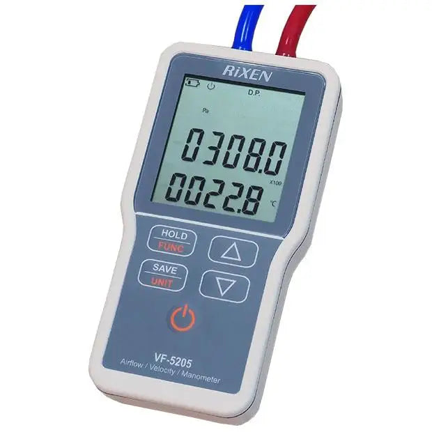 VF-5205+ Digital Air Velocity Flow Differential Manometer 0–400 m/s Pitot Tube Air Pressure product detail image