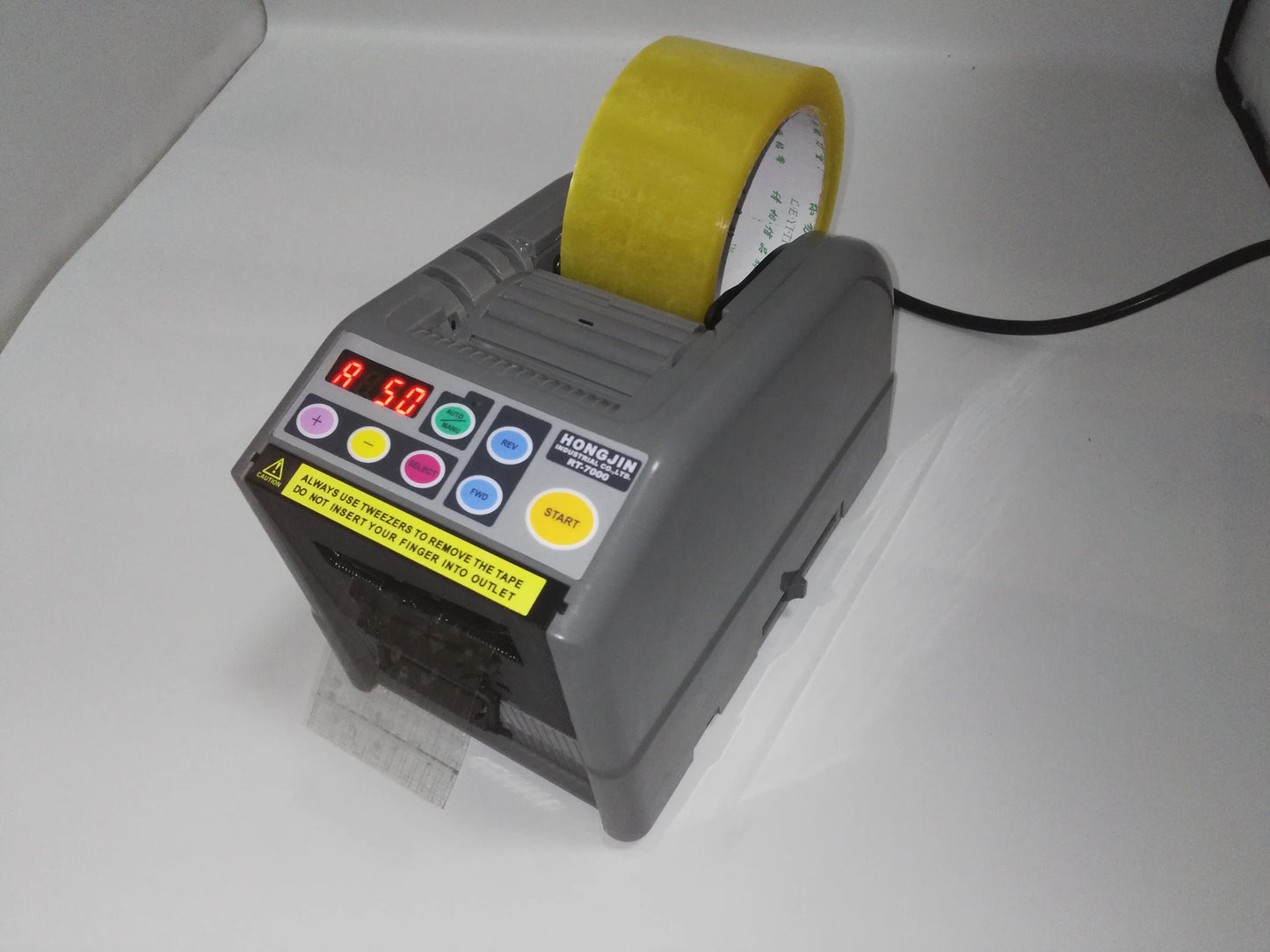 RT7000 automatic tape dispenser, 6-60mm wide tape 5-999mm length 100-240V product image 2