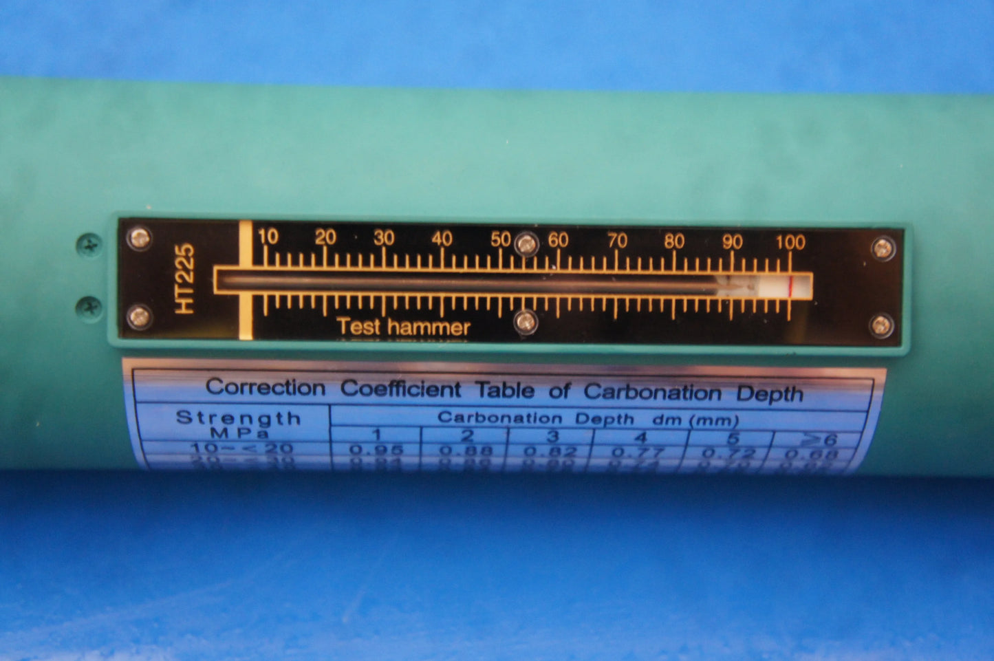 HT-225B Concrete Test Hammer Portable Schmidt Type Rebound Hardness Tester for Strength product detail image 3