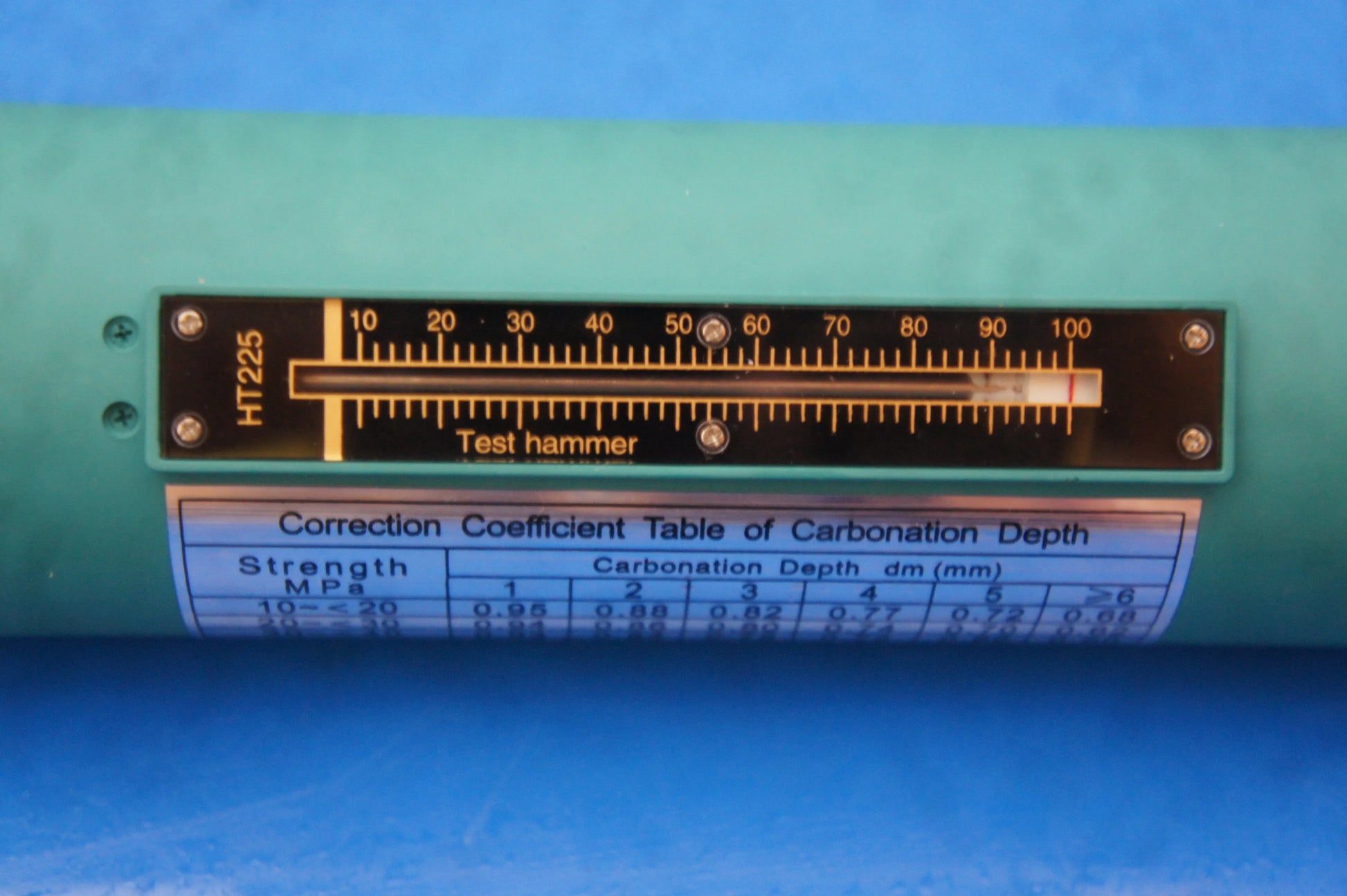 HT-225B Concrete Test Hammer Portable Schmidt Type Rebound Hardness Tester for Strength product detail image 3