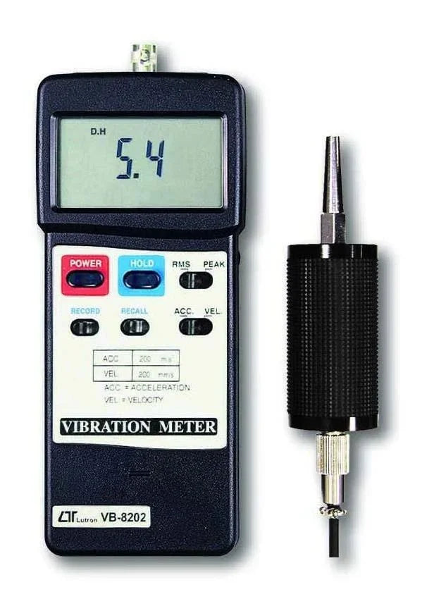 Lutron VB-8202 Digital Vibration Meter Velocity 200 mm/s Acceleration 200 m/s² Frequency 10 product image 2