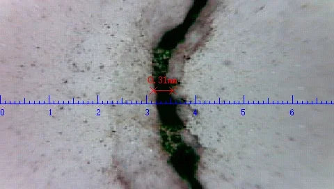Ck-102 Digital Concrete Crack Width Meter Metal Surface Crack Tester Gauge Precision product detail image 5