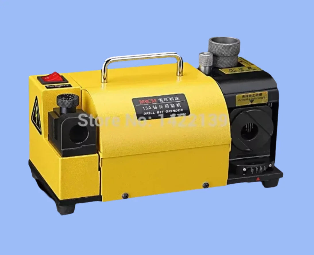 MR-13A Drill Bit Sharpener Grinder 2–13mm 100°–135° Angle Precision