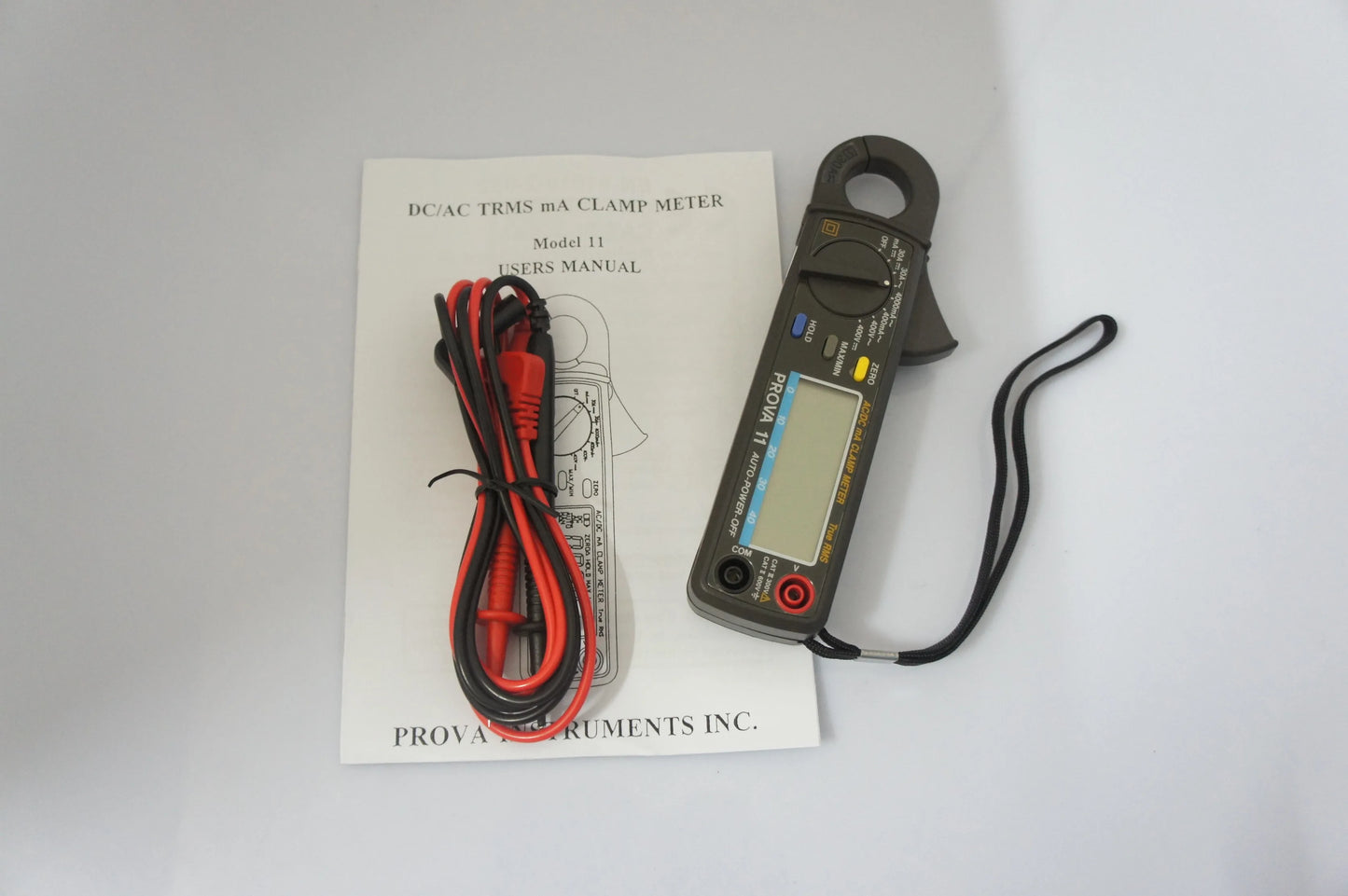 PROVA-11 AC/DC mA Clamp Meter | True RMS Clamp Tester DC 1mA / AC