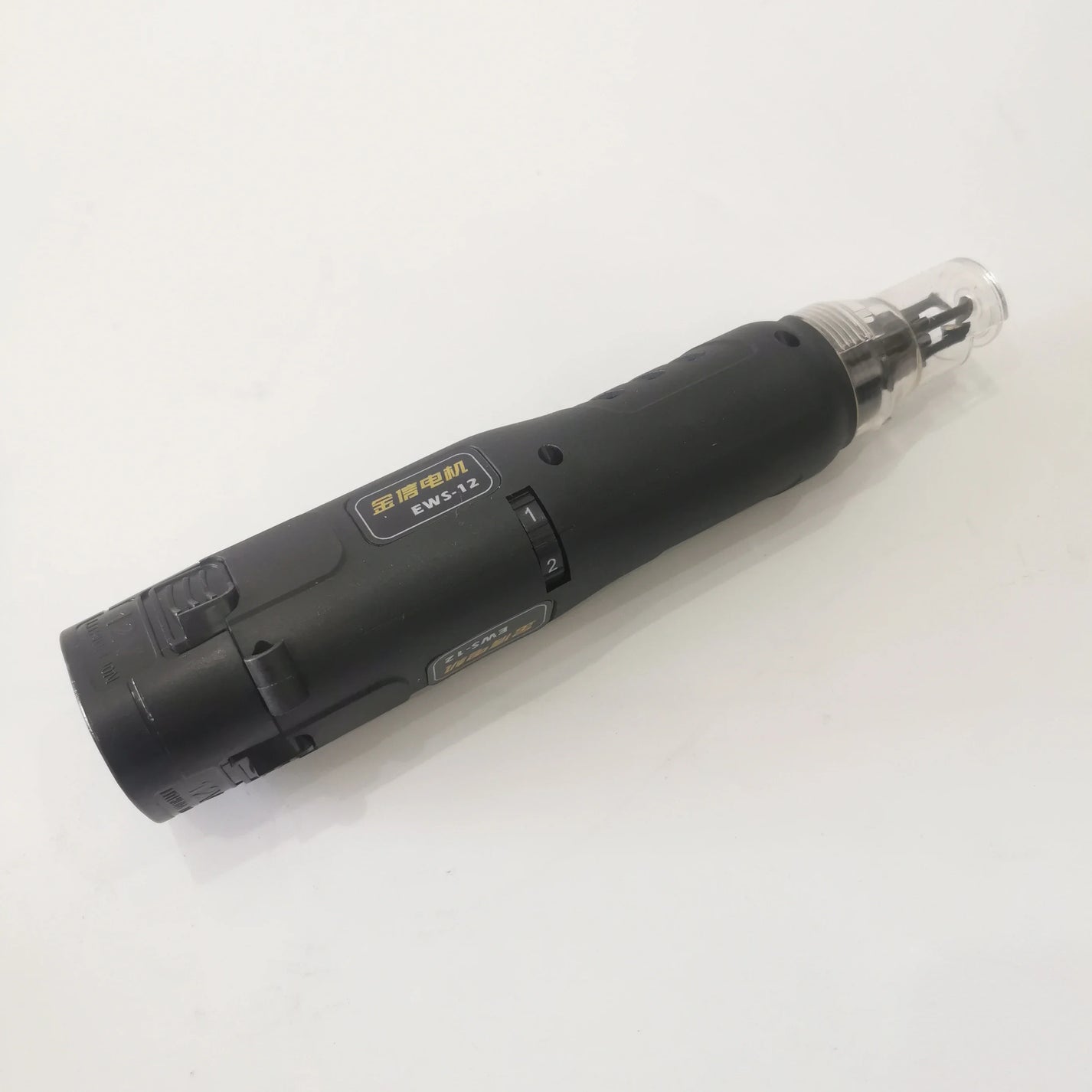 EWS-12 handheld magnet wire stripping tool with transparent blade guard