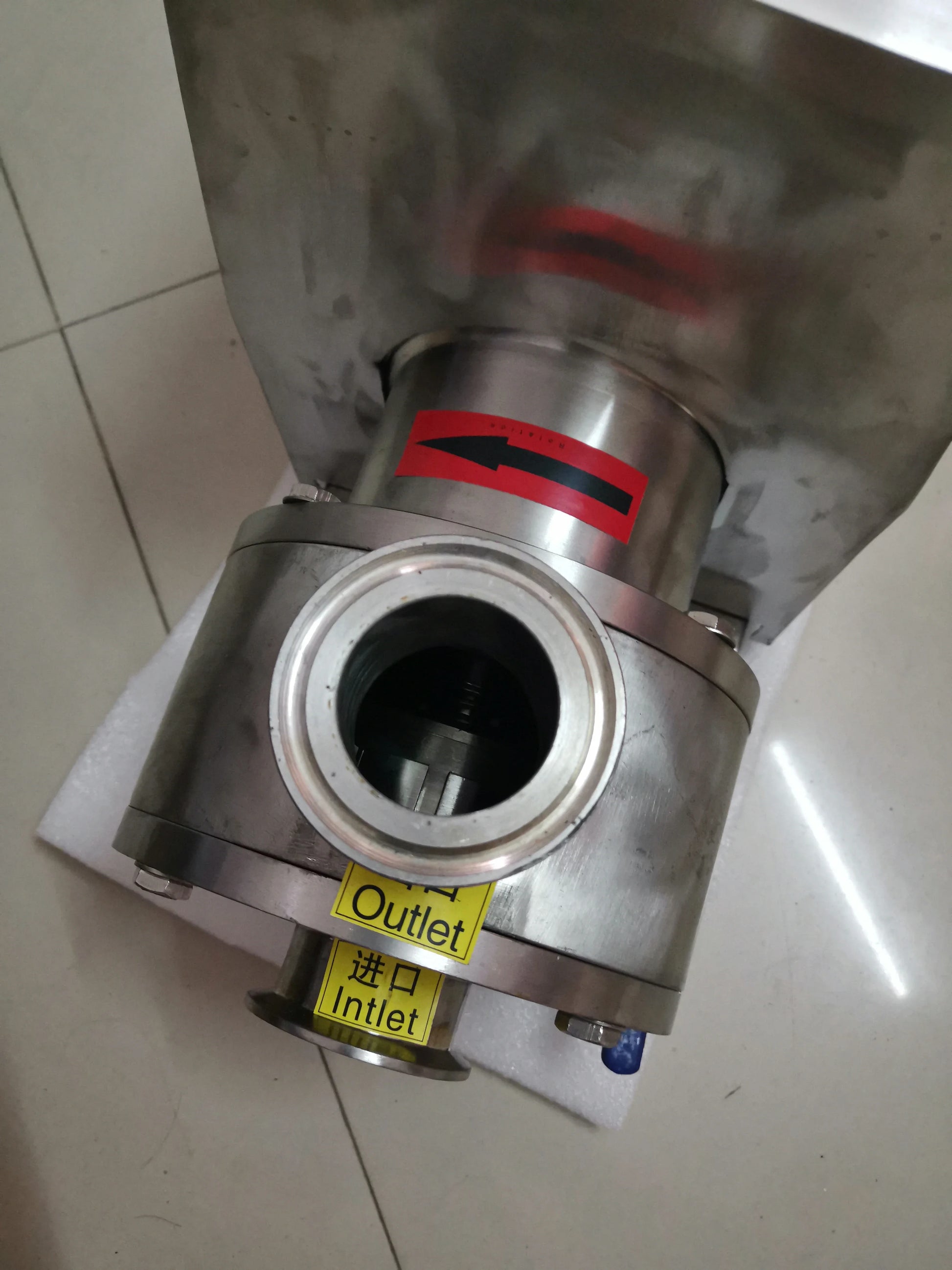 TRL1-100 Pipeline High Shear Emulsifying Pump | 2.2KW Single Stage Inline Emulsion Pump product detail image 4