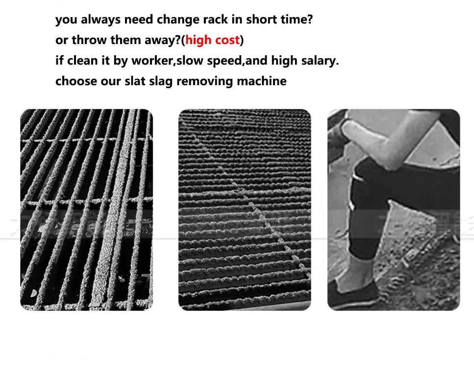 High Power Stainless Steel Laser Slag Removal Machine Automatic Table Slat Cleaning product detail image 5