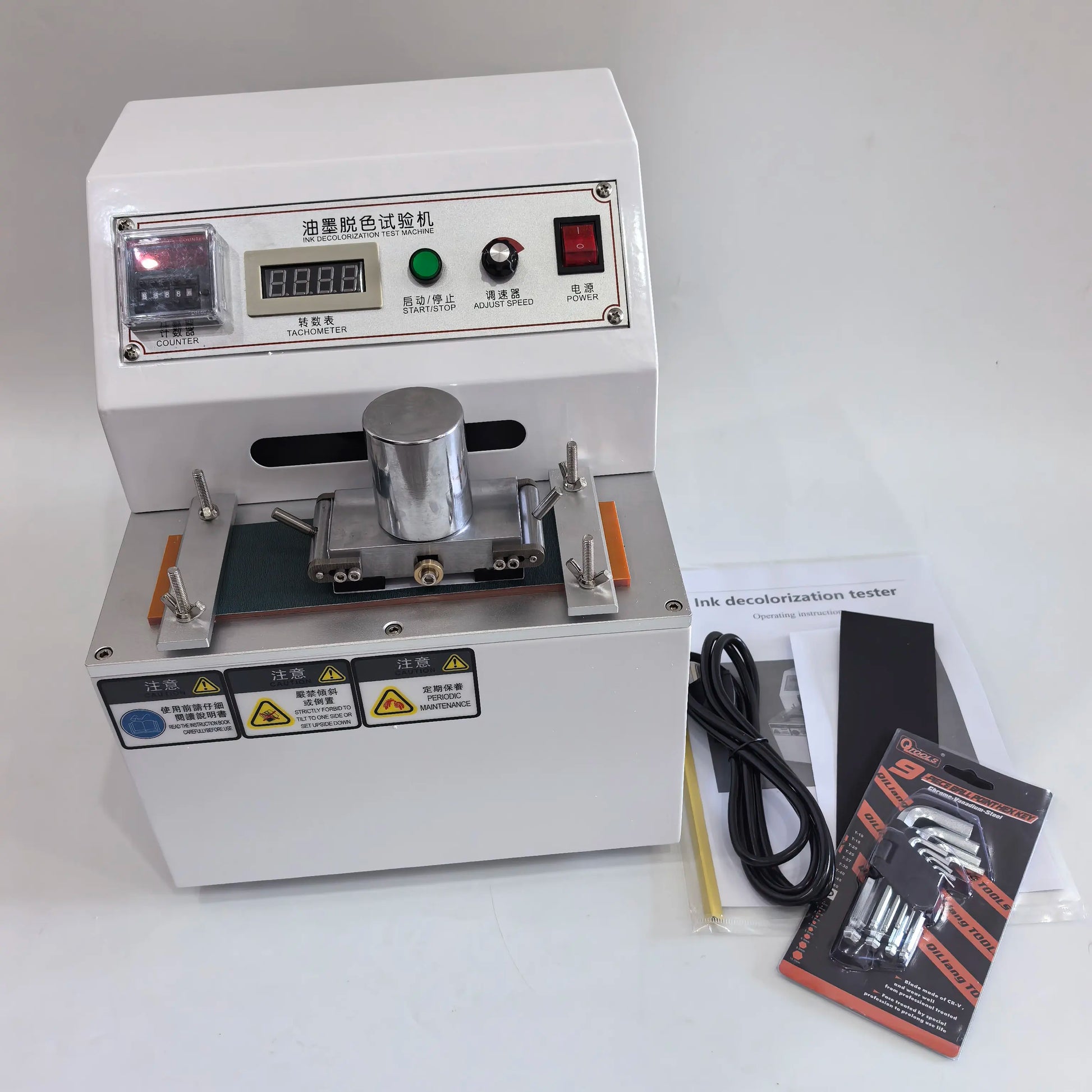 Ink Rub Tester Printing Ink Abrasion Resistance Tester Ink Decolorization & Friction product image 2
