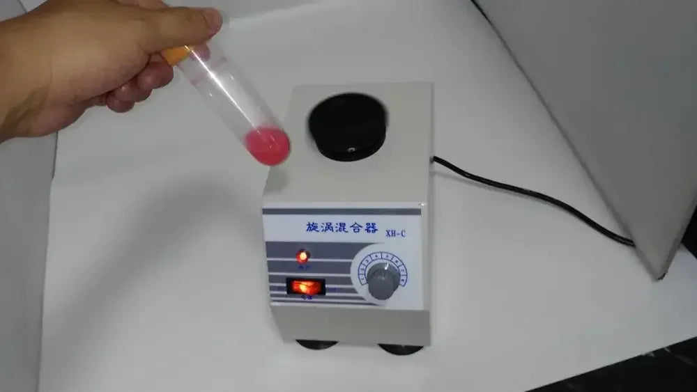 XH-C Stepless Vortex Mixer | 60W Test Tube Shaker Lab Mixer 0~2800 RPM 220V product detail image 2
